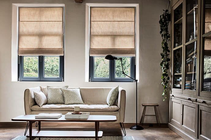 Custom Roman Shades for Windows in NY and NJ | KOPA Drapes