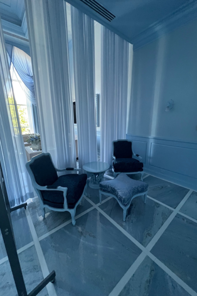 Room divider custom curtains hospitality