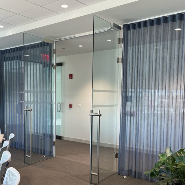 Office Commercial Sheer Draperies