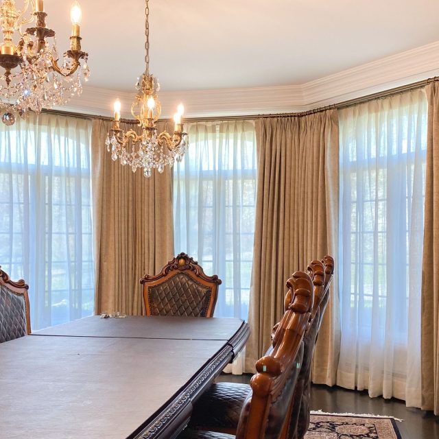 Bay Window Sheers And Drapes