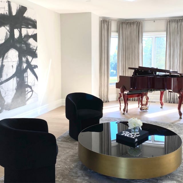 Custom Drapes Living Room Monmouth County