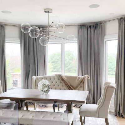 Living Room Drapes Designer Rod